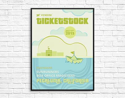Ticketstock Party Poster | Vendini