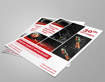Dance Workshop Poster | Freebie Vol. 4 | PSD Available
