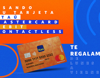 Itaú Mastercard Debit Contactless