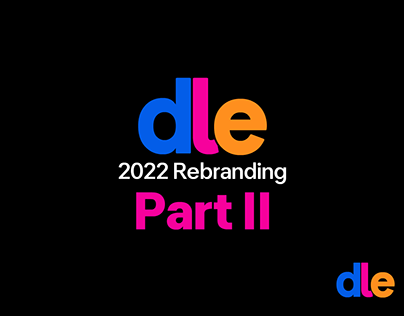 DLE 2022 Rebranding: Part II