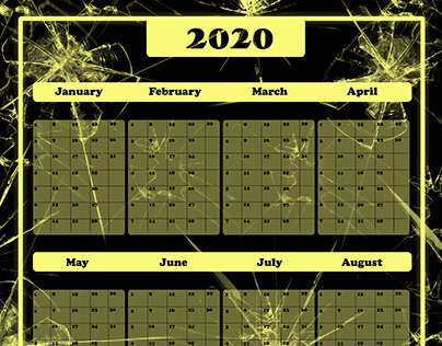 Wall Planner of 2020