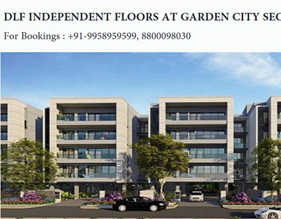 DLF Independent Floors Garden City Brochure