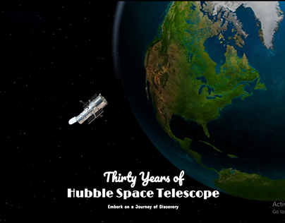 Hubble Space Telescope | Mobile Website Design