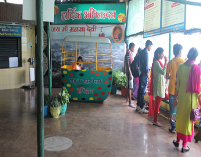 How to book mansa devi ropeway ticket in Haridwar