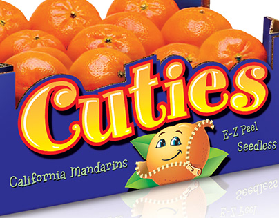 Cuties ~ California Mandarins re-Branding and Packaging