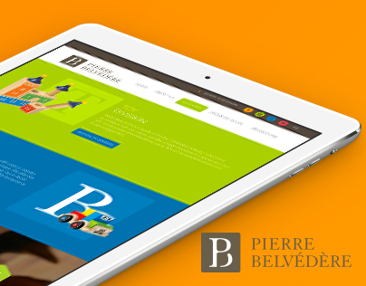 Pierre Belvédère B2B website