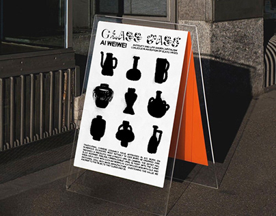 Glass Vase, Contemporary Poster Design