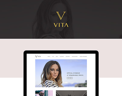Vita Optica - UI/UX for Eyewear Store