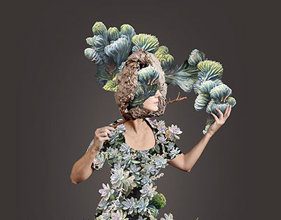 Digital Art Collage / goddess