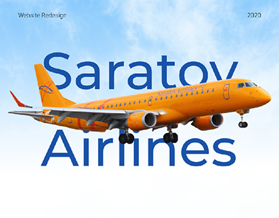 Website redesign – Saratov Airlines