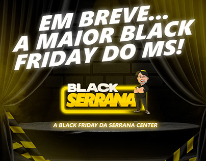 Campanha Black Friday - Banners, rede displays e flyers