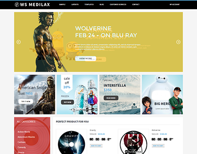 WS Medilax - Audio Store WordPress Theme