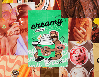 Project thumbnail - Creamy - Identidade Visual (fictício)