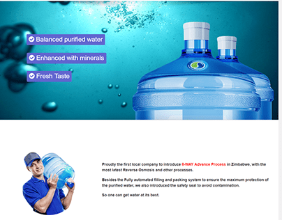 Wellpure Water Filtration Company Profile Website