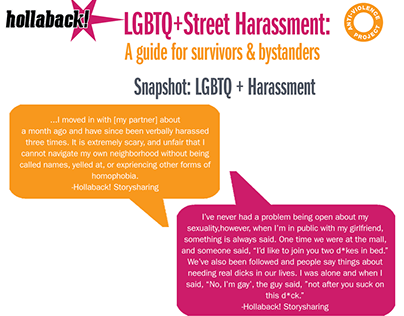 LGBTQ Harassment Infographic