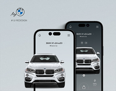 UI Redesign Concept / MY BMW