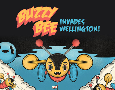 Buzzy Bee Invades Wellington