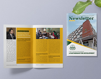 Newsletter Design | Punjab PPP Authority