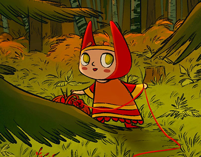 Hilda in the forest