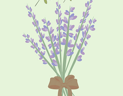 dragonflies & lavender