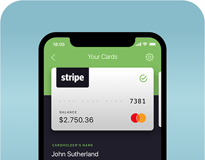 Banking Mobile App - Card Information - Visual Design