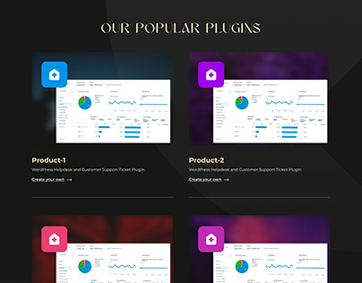 Plugin Website Concept Design - Frasurbane UI Style