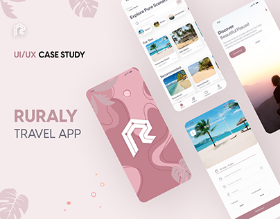 Ruraly | Travel App UX & UI Case Study
