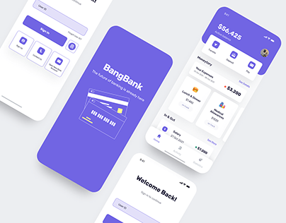 Bank App UI/UX Design