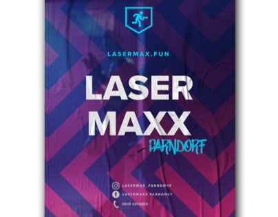 Laser tag poster