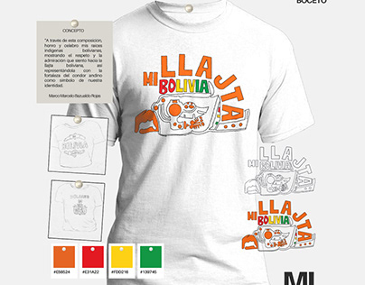 Mi Llajta Bolivia - Diseño de Camiseta