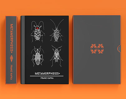 Book Cover & Slipcase Design (Metamorphosis+)