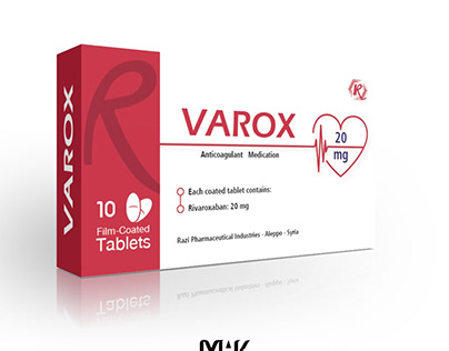 Varox Anti-Coagulant Medication Packaging