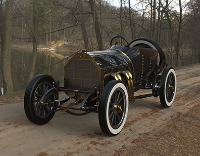 1908 Mercedes Benz Rennwagen