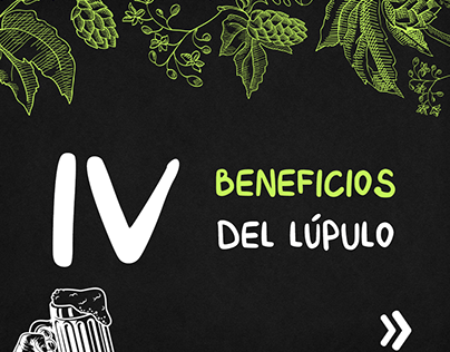 Beneficios del Lúpulo by "La Barra"