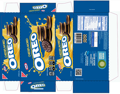 Cheese Oreos, Page Layout II - Package Recreation