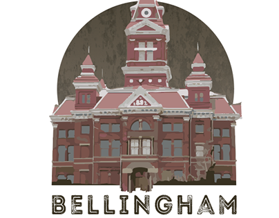 Bellingham Iconic Building Illustrations