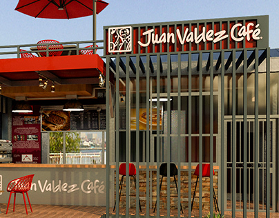 Containers Juan Valdez Café.