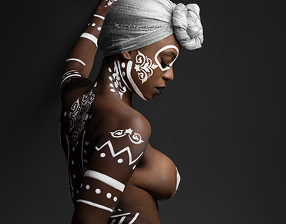 Mujer afro (fine art