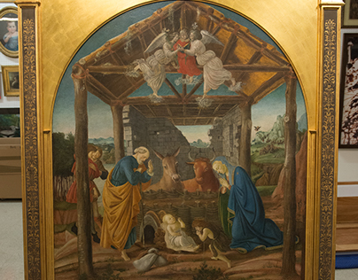 Sandro Botticelli "The Nativity"