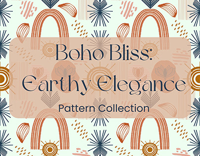 Boho Earthly Elegance Pattern Collection