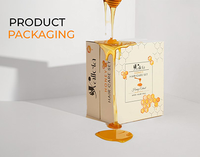 Honey Haircare Set | Product Packaging