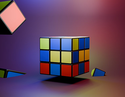 3d Rubik's Cube Design