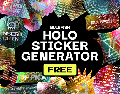 [FREE] Holo Sticker Generator