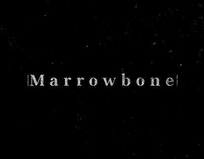 Marrowbone Movie Title Desing