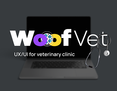 WoofVet — UX/UI for veterinary clinic