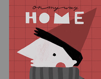 picture book "On my way home"
