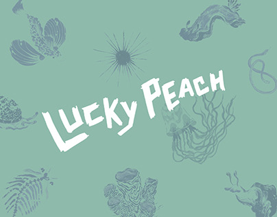 Lucky Peach at the Seashore