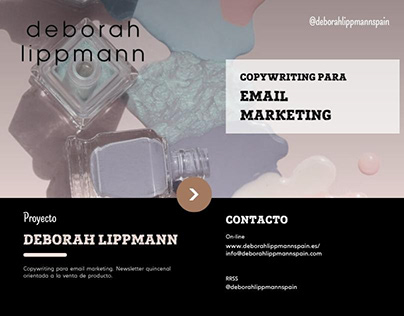 Email marketing Deborah Lippman