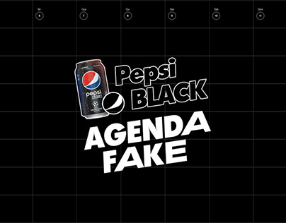 Pepsi Black Agenda Fake