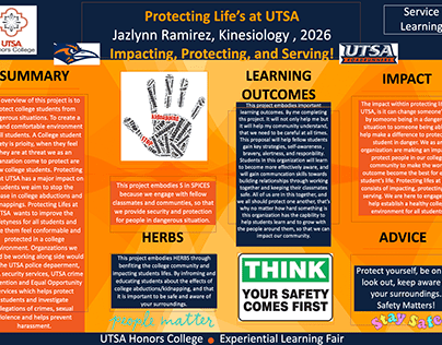 Protecting Life's at UTSA- Jazlynn Ramirez